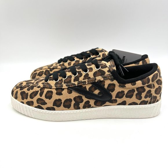 Tretorn Womens Size 8.5 Leopard‎ Cheetah Animal Print Casual Sneakers Shoes - Picture 6 of 13
